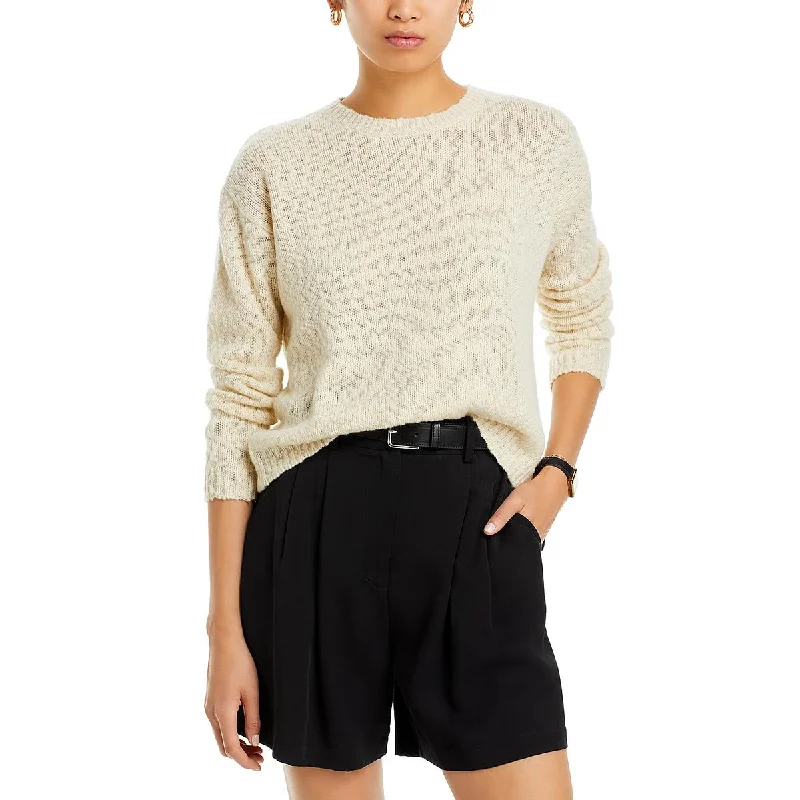 Stylish Casuals Private Label Womens Crewneck Long Sleeve Pullover Sweater
