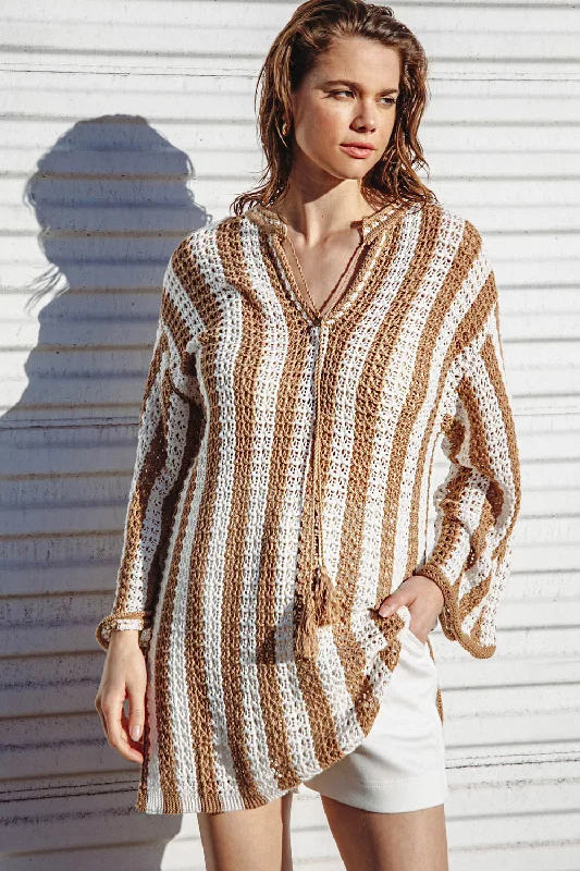 Relaxed Wear SOMETHING TO SAY KNIT TOP