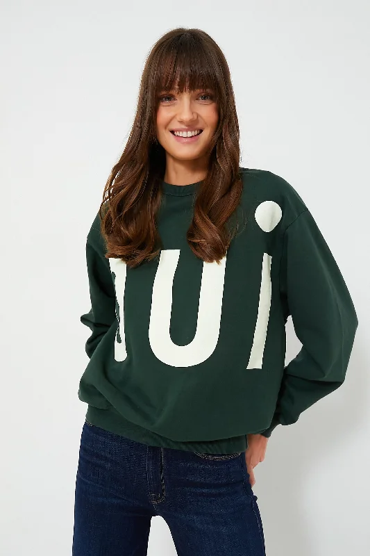 Comfortable Sweaters Forest Oversized Oui Sweatshirt