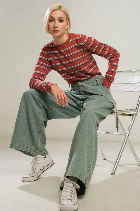 Easy Wear Chic WELL PLAYED SWEATER TOP