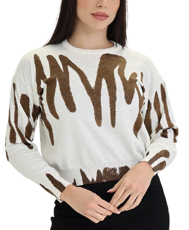 Cute Design Print Sweater