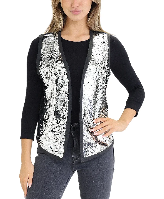 Soft Touch Sequin Vest