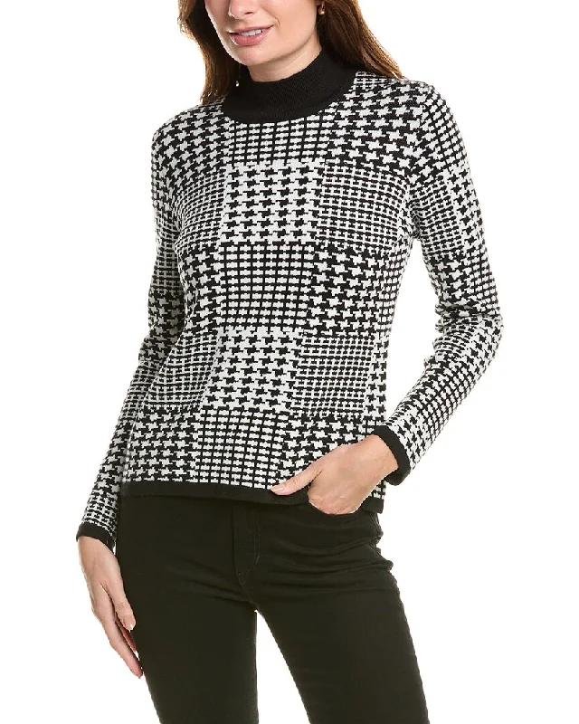 Feminine Charm Joseph A. Mock Neck Sweater