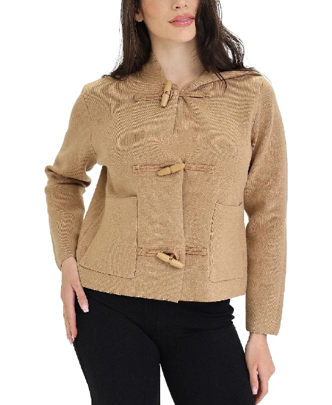 Trendy Looks Hooded Sweater Jacket