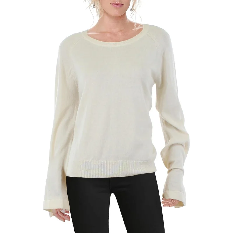 Trendy Items Maje Womens Knit Grommet Crewneck Sweater