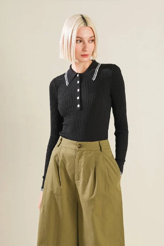 Fashion Design I'LL THINK ABOUT POLO TOP