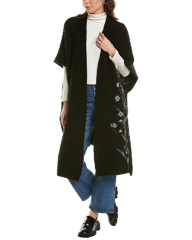 Effortless Outfits Valentino Wool & Cashmere-Blend Poncho