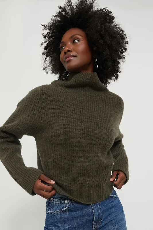 Comfortable And Casual Canopy Olive Heather Pullover