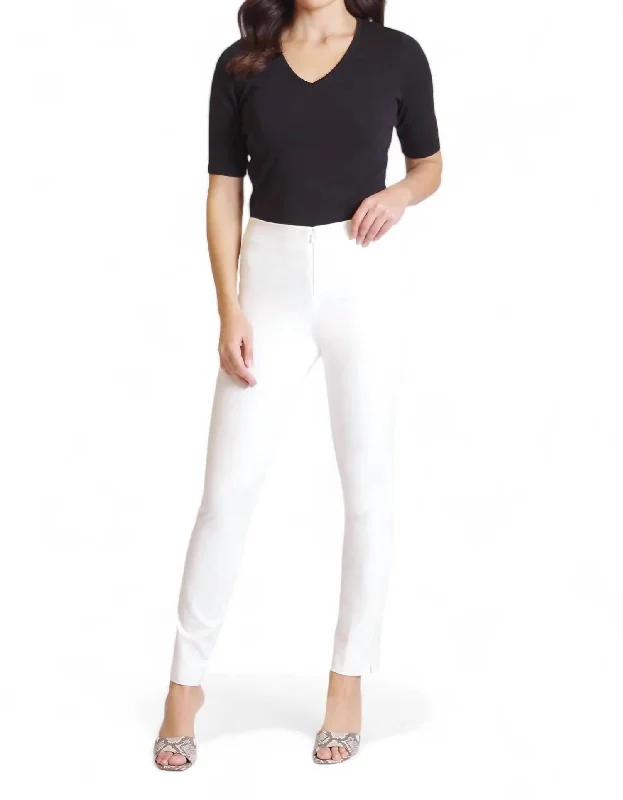 Fashionable Items Jasmine Pant In White