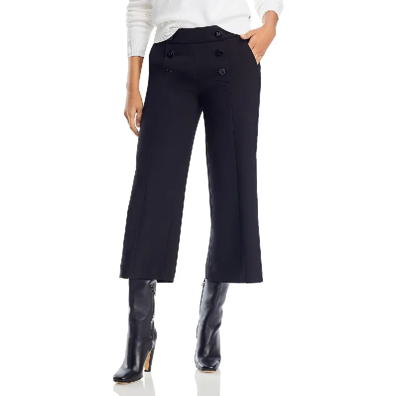 Cozy Street Style Karl Largerfeild Womens Cropped Front Pockets Cropped Pants