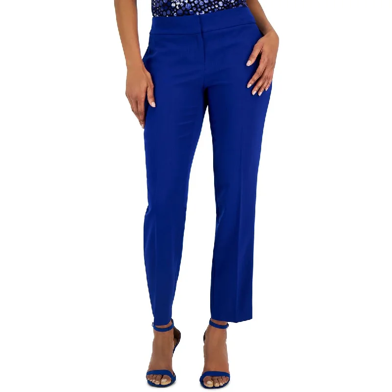 Cool Breeze At Night Kasper Womens Straight-Leg Wear to work Trouser Pants