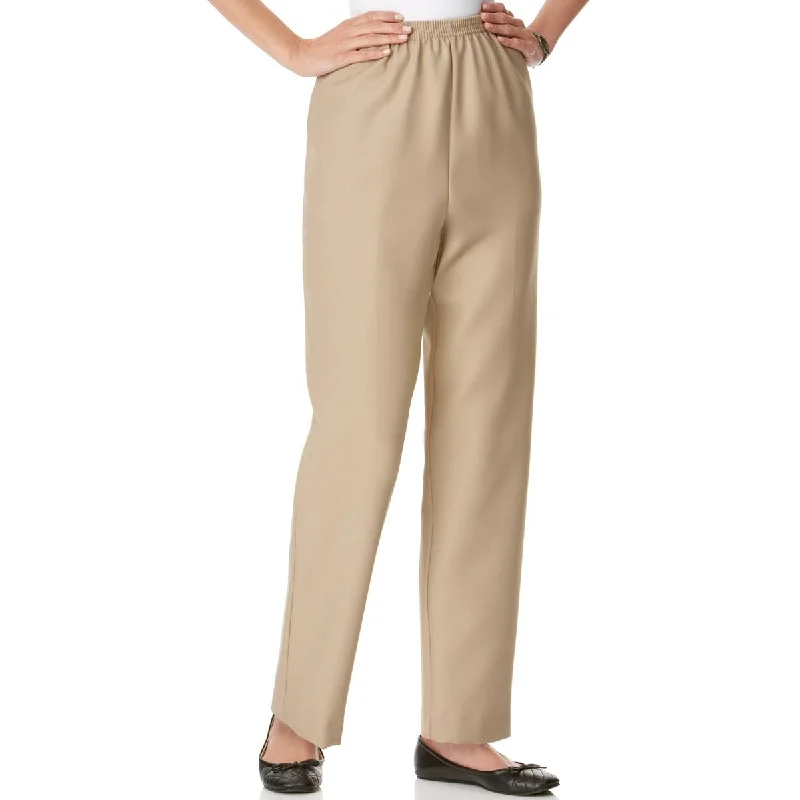 Warm Chic Alfred Dunner Womens Petites Stretch  Pants