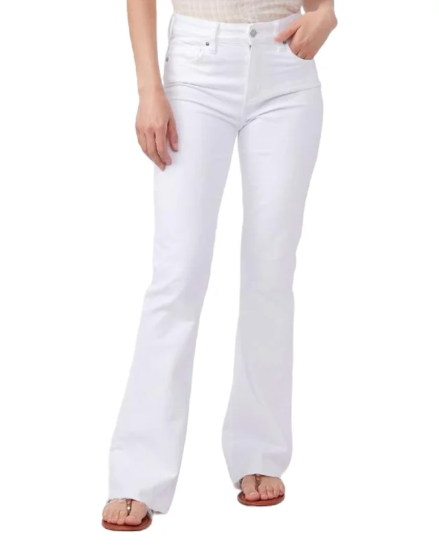 Personalized Wear High Rise Laurel Canyon Jeans In Crisp White