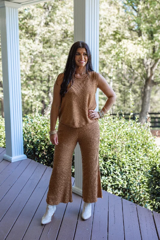 New Products New Sunrise Caramel Pants Set