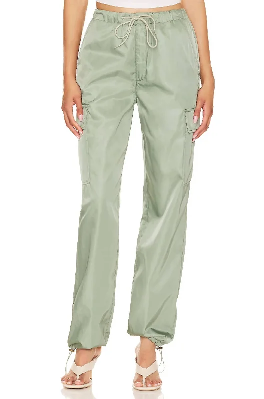 Relaxed Style Jade Pant In Bluff