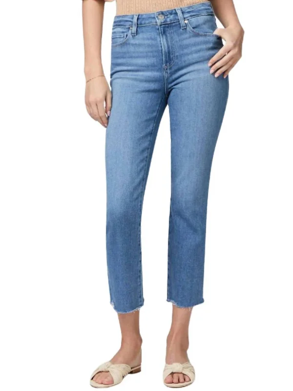 European Plan Cindy Crop Jeans In Darling