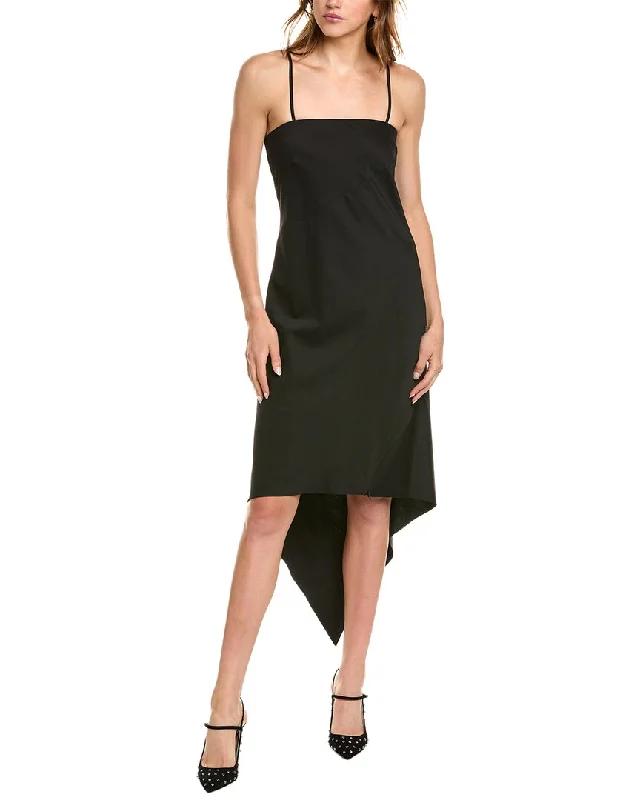 Elegant Design Helmut Lang Scarf Hem Dress