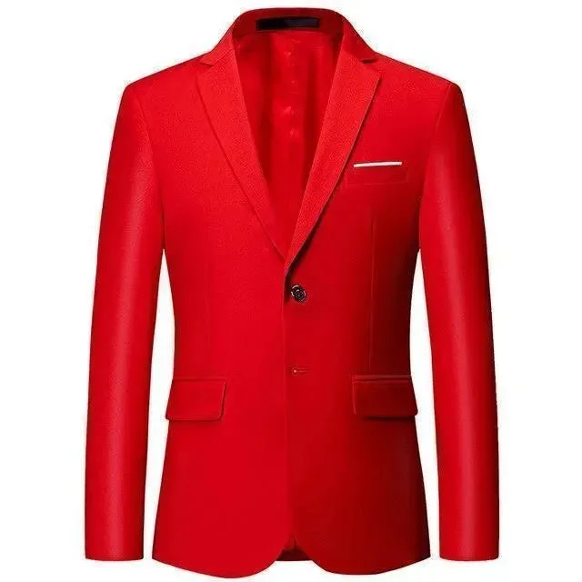 Comfortable Series Men Blazer - 2-Button Formal Blazer