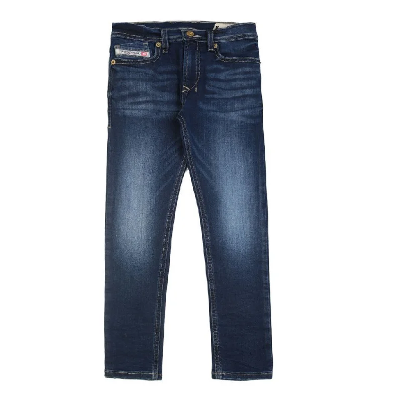 Comfy Layers Dark Blue Denim Jeans