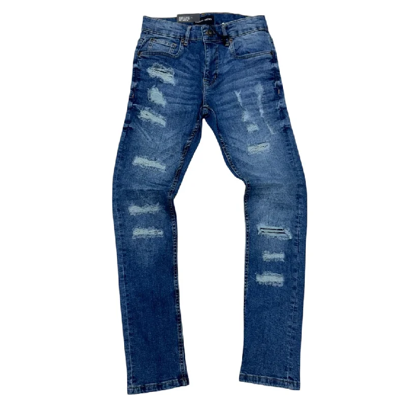 Cozy Fit Wear Mischief Rip and repair Denim B.Tint 50102 j