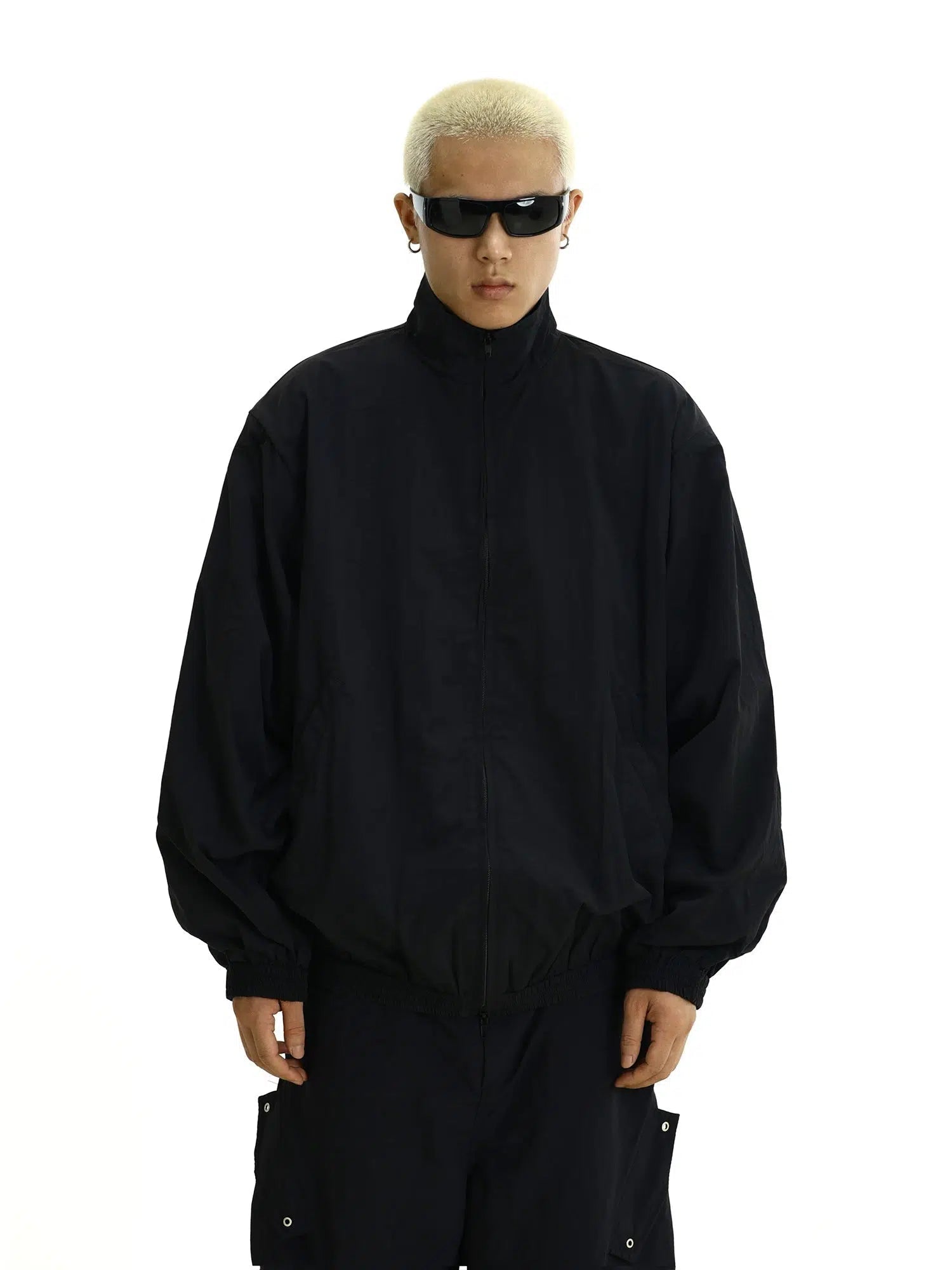 Youthful Street Fashion Lightweight Basic Windbreaker Jacket