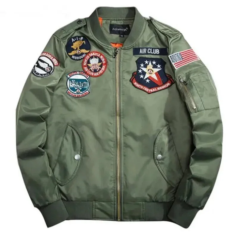 Fashionable And Versatile Military Commander Bomber Jacket