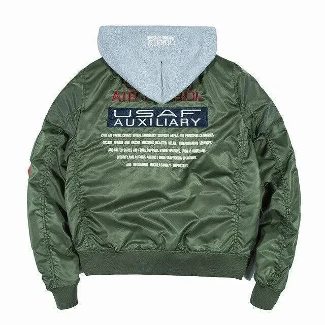 Green W/Hoodie