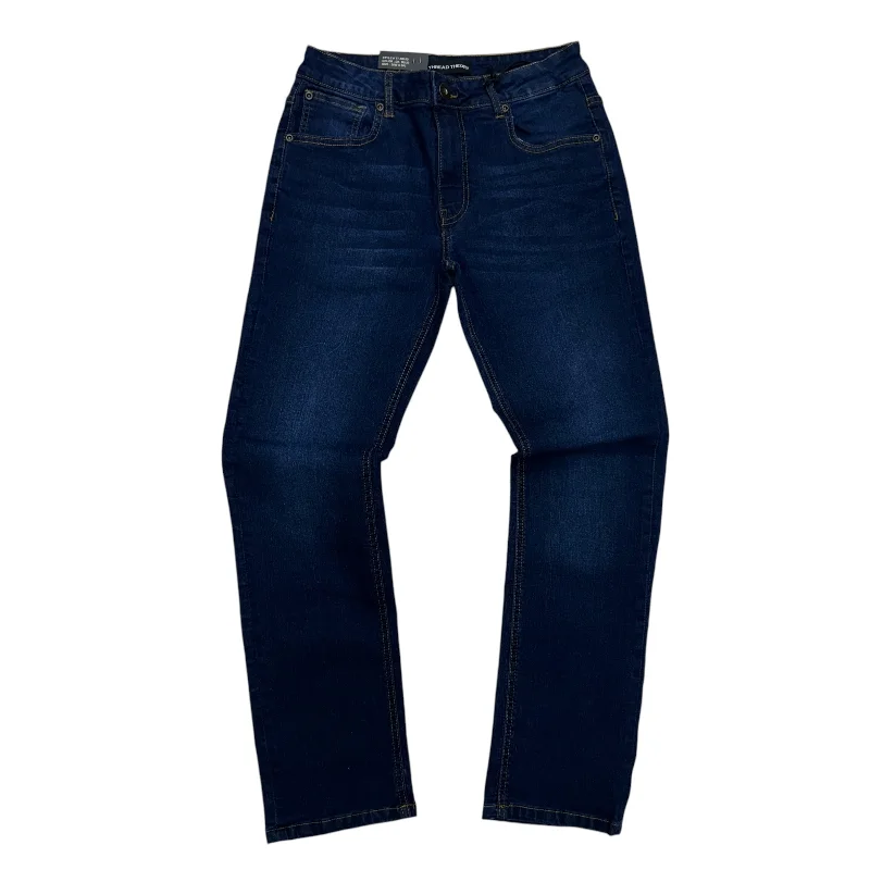 Chic Outfits Mischief Clean Plain Slim Denim Dk Blue 50150