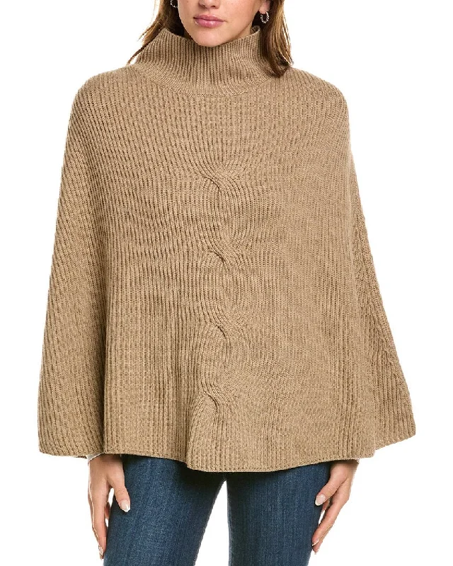 Spiritual Vitality J.Mclaughlin Jess Wool Poncho