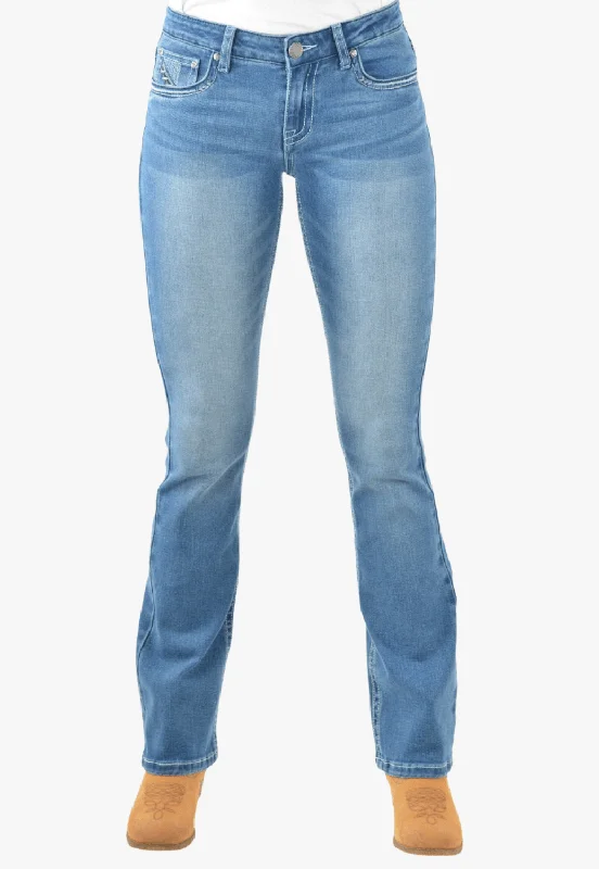 Soft Knitwear Pure Western Womens Ziggy Boot Cut Jean