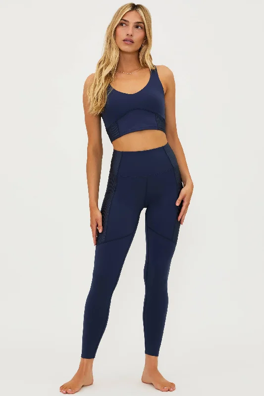 Free And Comfortable Allora Legging Ultramarine