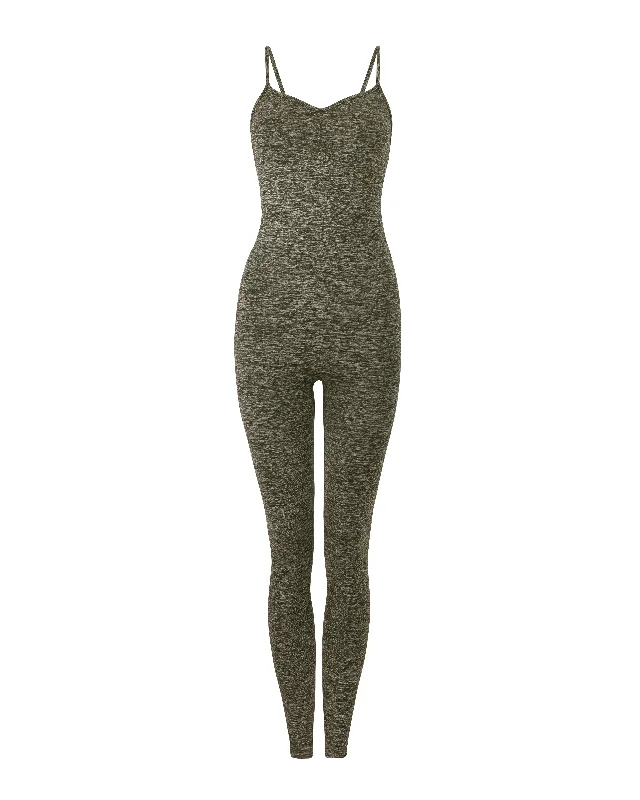Personalized Outfit BALANCED Unitard | Olive Marl