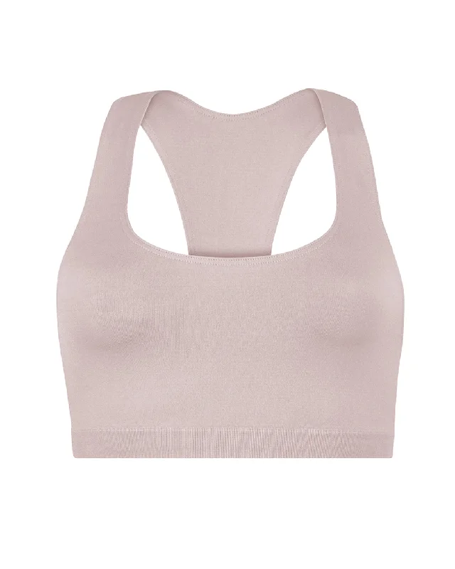 Fashion Design ELATED Bra Top | Blush