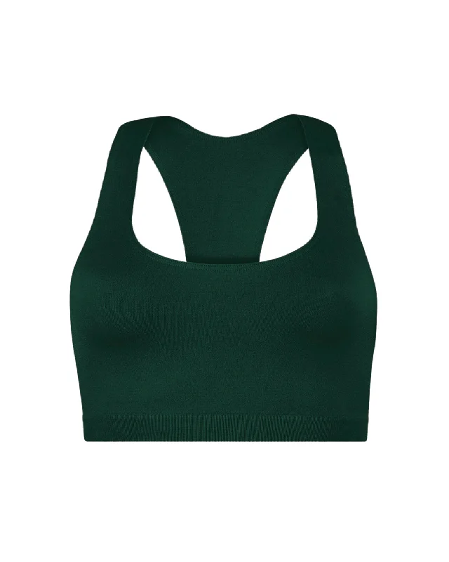 Easy Style ELATED Bra Top | Dark Green