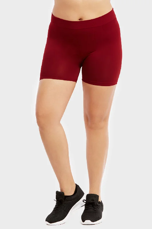 All-Day Wear SOFRA LADIES POLYESTER 12" LEGGINGS PLUS SIZE (EX903X)