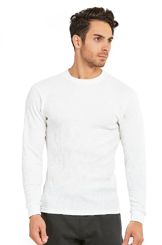 Cozy Outerwear TOP PRO MEN'S HEAVY THERMAL (KHT001_WHITE)