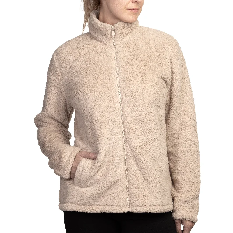 Casual Style SOFRA LADIES SHERPA JACKET (LSJ200)