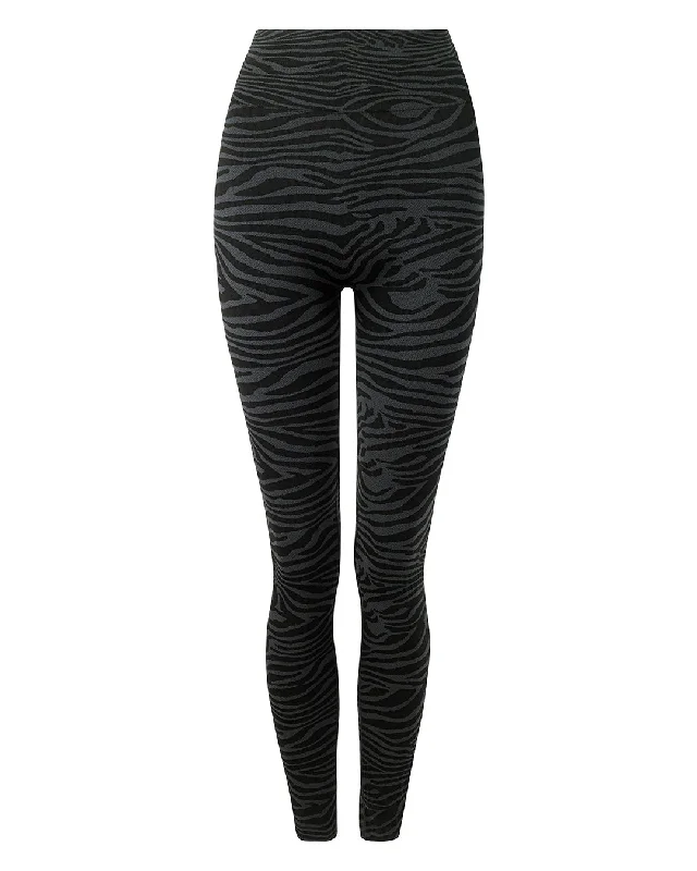 Advanced Customization LUCID Leggings | Zebra Jacquard
