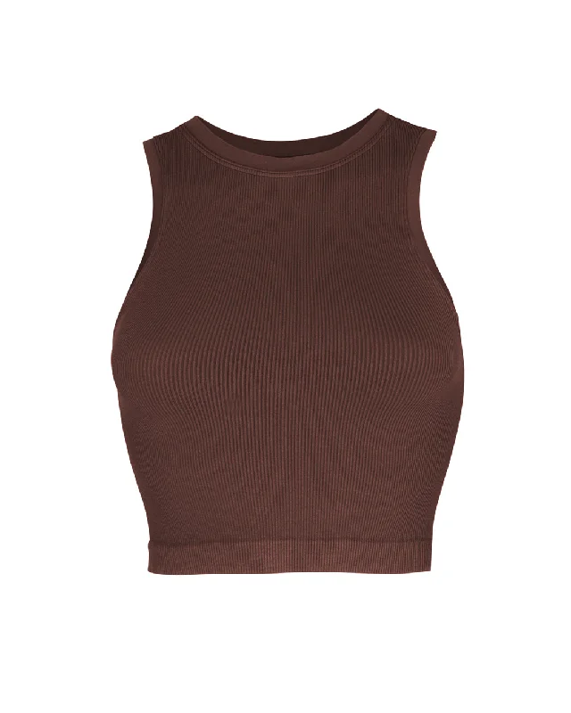 Cozy Layers LUMINOUS Ribbed Vest | Maroon