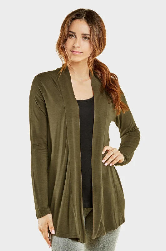 High-quality Fabrics SOFRA LADIES RAYON CARDIGAN (RC001)