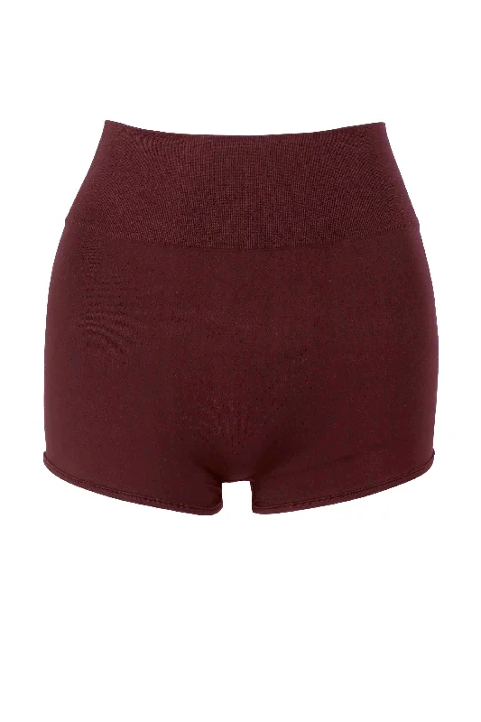 Simple Elegance RENEW Shorts | Maroon