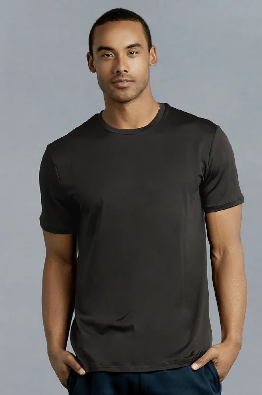 Chic Lounge TOP PRO MEN'S ATHLETIC ROUNDNECK T-SHIRT (TAT310_D.GRY)