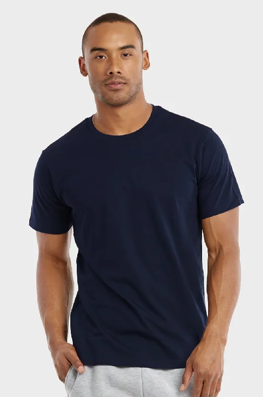 Comfort Fit TOP PRO MEN'S CREW NECK T-SHIRT (TR500_NAVY)