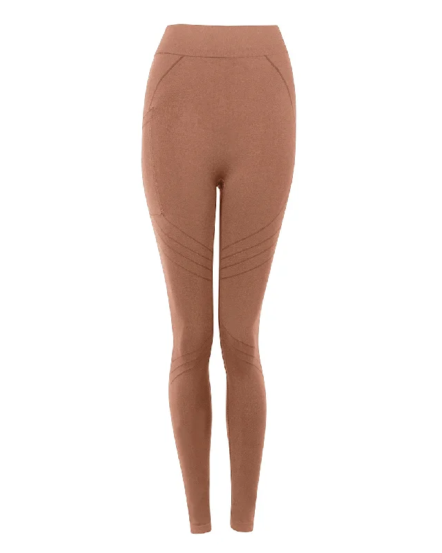 Versatile Itinerary VIBRANT Pocket Leggings | Rusty Pink