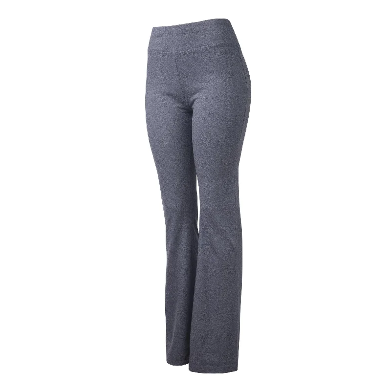 Goddess Style SOFRA LADIES YOGA PANTS (WP1000) - BLACK/CHC.GR/H.GREY
