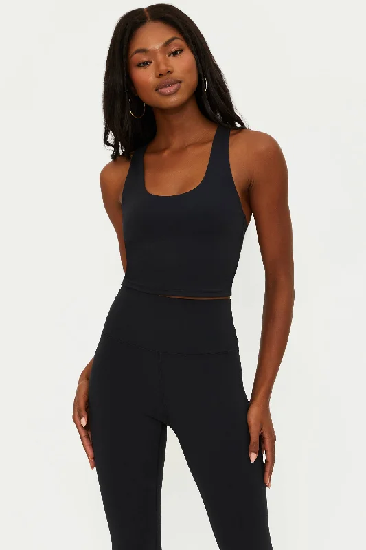 Modern City Yara Top Black Matte