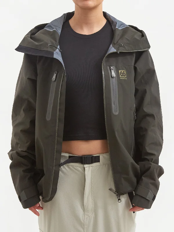 Comfortable And Casual 66° North Hornstrandir Gore-Tex Pro W Jacket - Alpine Grimmia