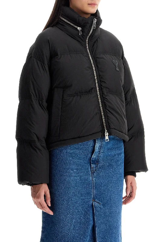 Personalized Design Ami Alexandre Matiussi 'down Jacket With Logo Patch