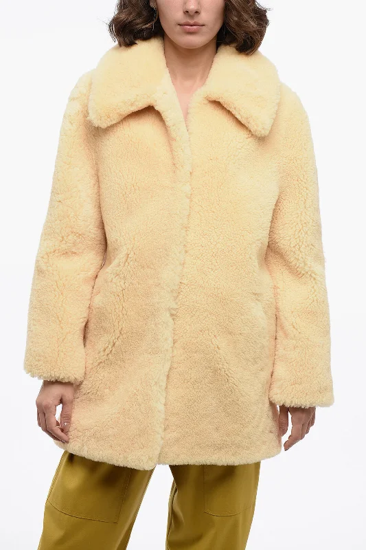 Goddess Outfit Ami Alexandre Mattiussi Fur Coat With Hook Closure M Standard Size