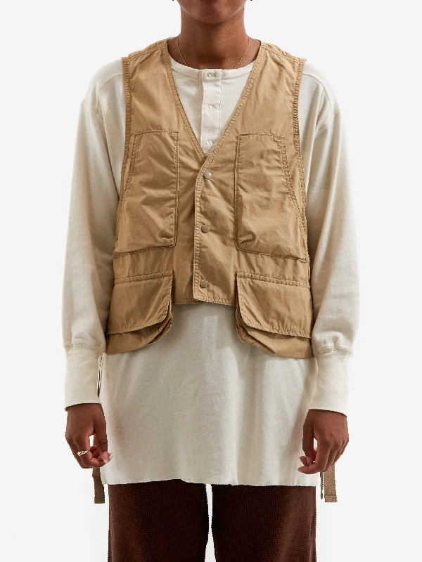 All-Day Outfits Beams Boy Fishing Vest - Beige